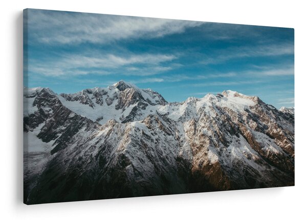 Slika snježnih vrhova, Fiordland (90x60 cm)