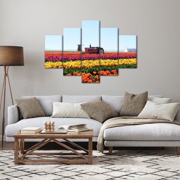 Slika farme tulipana (150x105 cm)