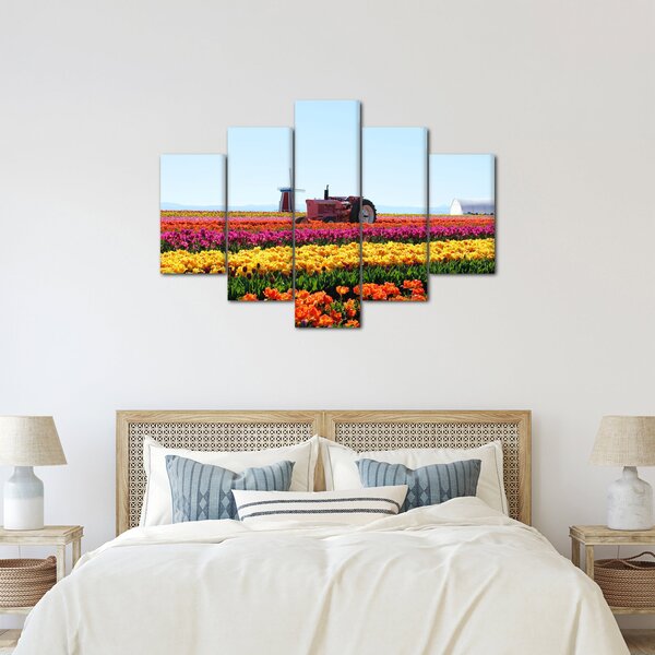Slika farme tulipana (150x105 cm)