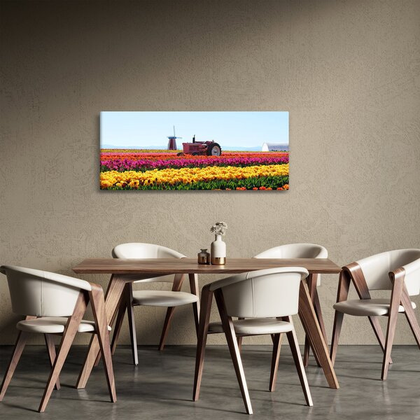 Slika farme tulipana (120x50 cm)