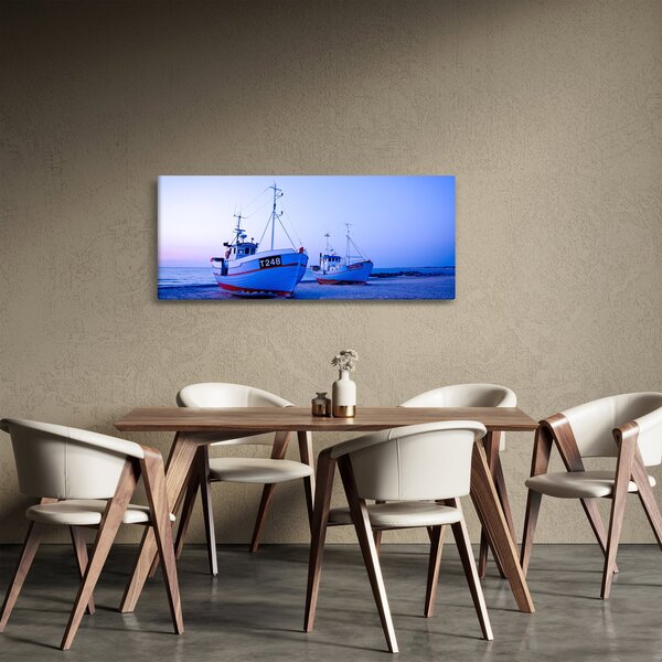 Slikanje - Iskrcaj u sumrak (120x50 cm)