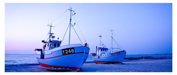 Slikanje - Iskrcaj u sumrak (120x50 cm)