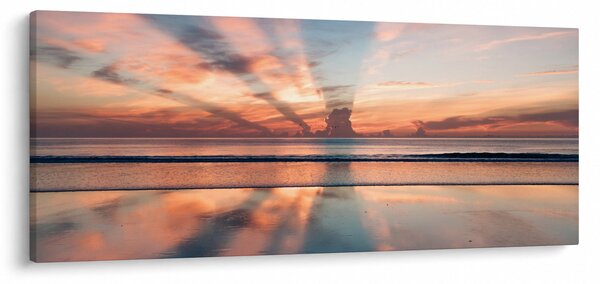 Slika sunčevih zraka iznad Daytonske plaže (120x50 cm)