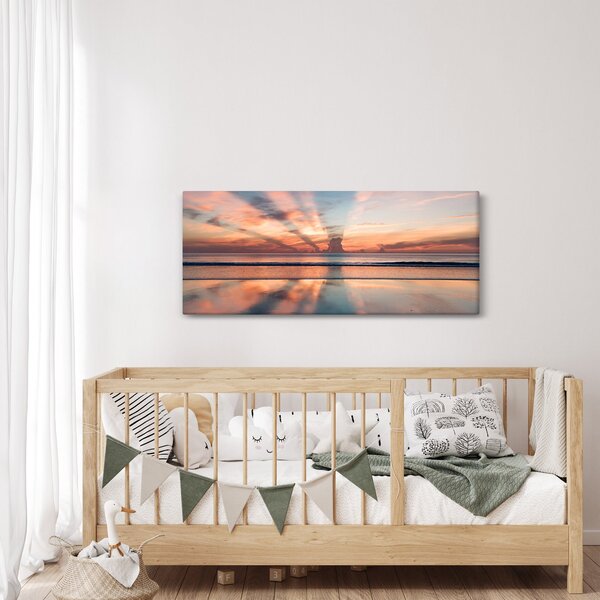 Slika sunčevih zraka iznad Daytonske plaže (120x50 cm)