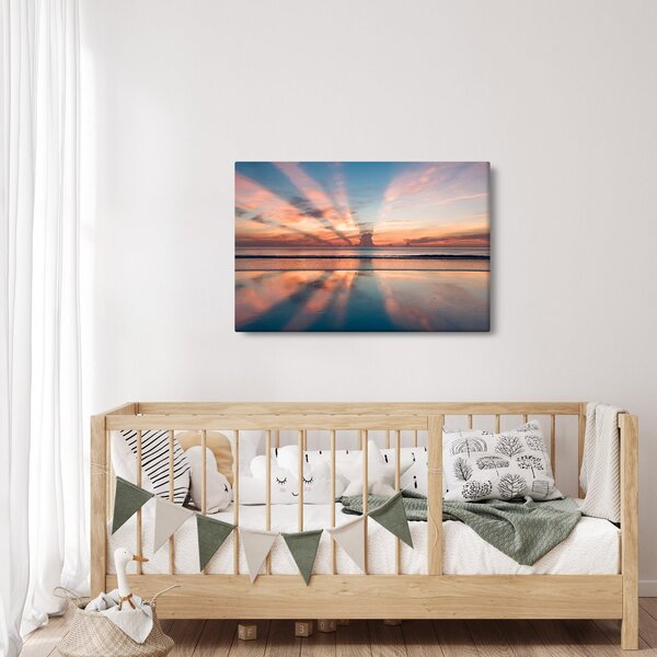 Slika sunčevih zraka iznad Daytonske plaže (90x60 cm)