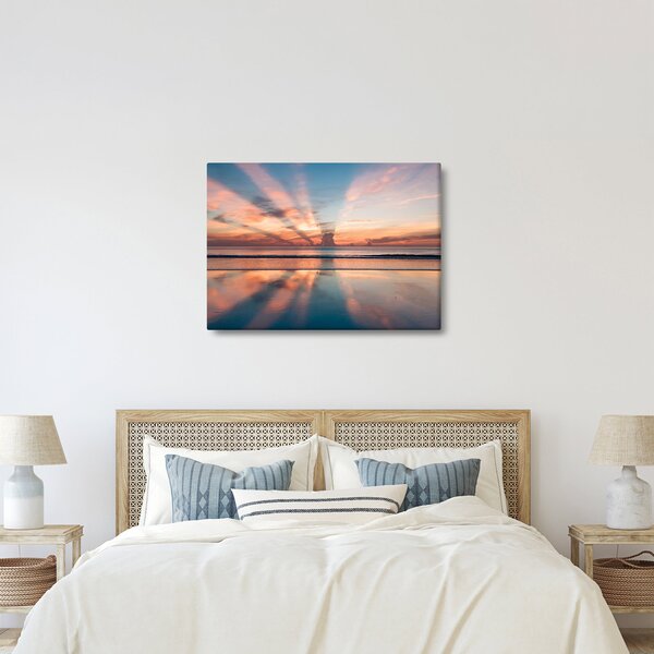 Slika sunčevih zraka iznad Daytonske plaže (70x50 cm)