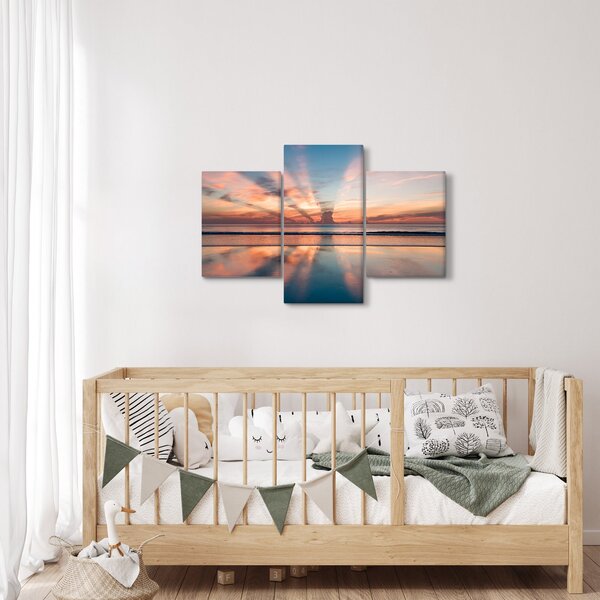 Slika sunčevih zraka iznad Daytonske plaže (90x60 cm)