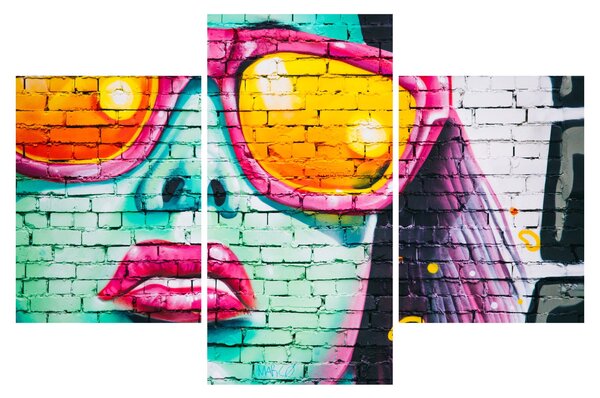 Slika - Grafiti (90x60 cm)