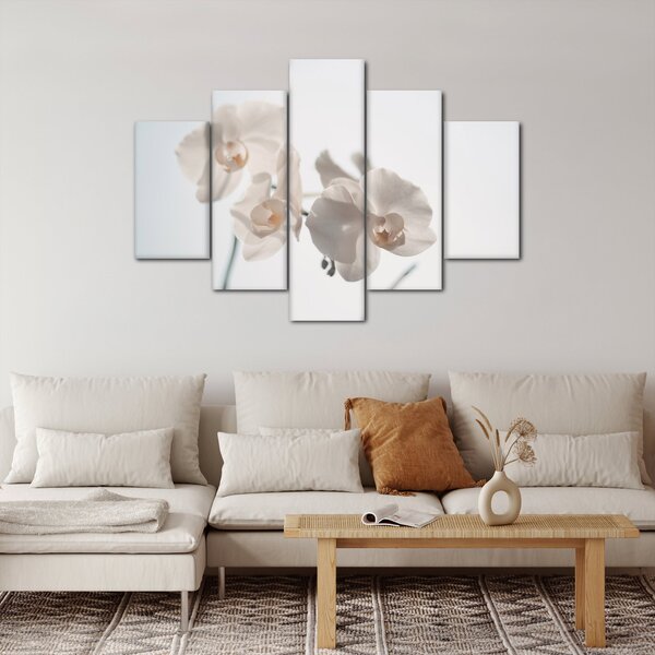 Slika bijele orhideje (150x105 cm)
