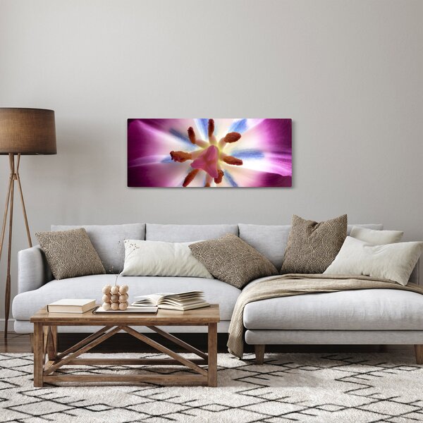 Slika - Cvijet tulipana u detalju (120x50 cm)