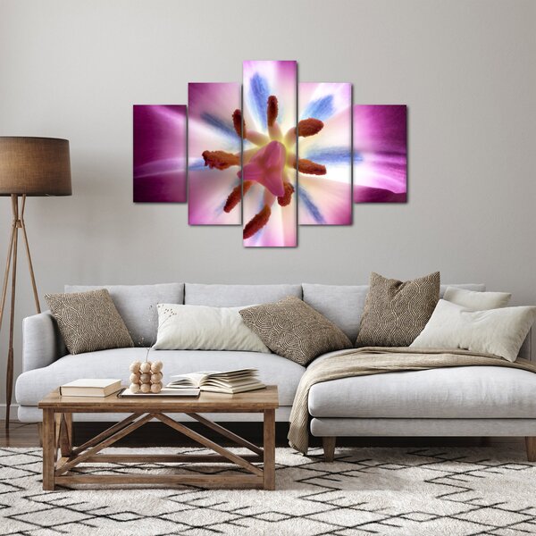 Slika - Cvijet tulipana u detalju (150x105 cm)
