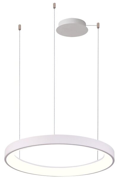 Azzardo AZ5015 -LED Prigušivi luster na sajli AGNES LED/38W/230V pr. 48 cm bijela