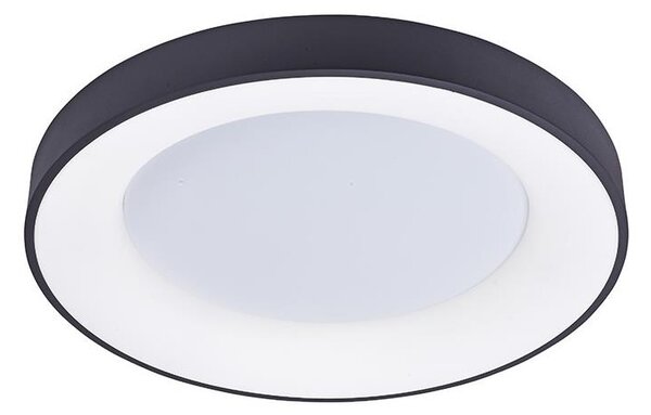 Azzardo AZ4995 - LED Prigušiva stropna svjetiljka SANTANA LED/80W/230V crna +DU