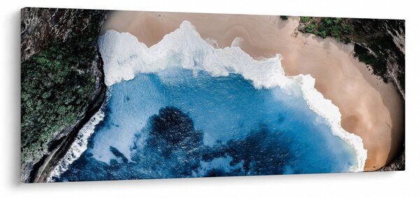 Slika plaže Nusa Penida, Indonezija (120x50 cm)