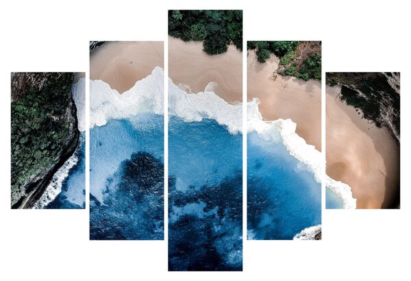 Slika plaže Nusa Penida, Indonezija (150x105 cm)