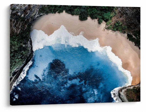 Slika plaže Nusa Penida, Indonezija (70x50 cm)