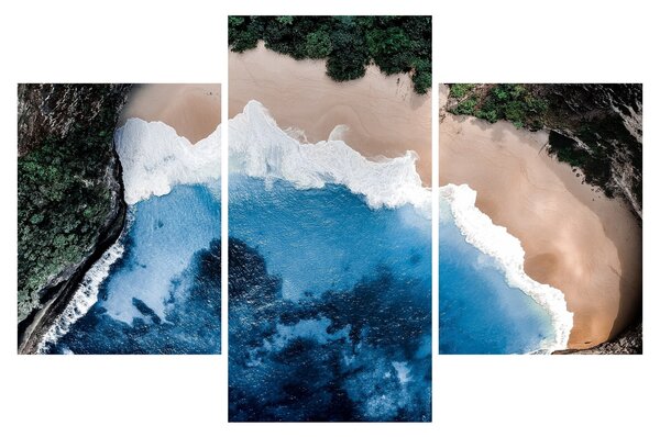 Slika plaže Nusa Penida, Indonezija (90x60 cm)