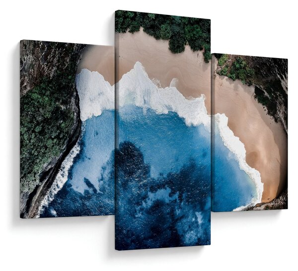 Slika plaže Nusa Penida, Indonezija (90x60 cm)
