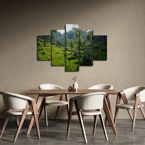 Slika rižinih terasa Tegalalang, Bali (150x105 cm)