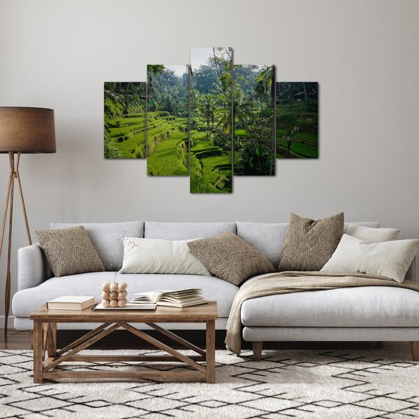 Slika rižinih terasa Tegalalang, Bali (150x105 cm)
