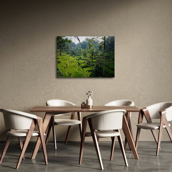 Slika rižinih terasa Tegalalang, Bali (70x50 cm)