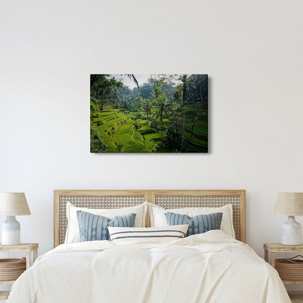 Slika rižinih terasa Tegalalang, Bali (90x60 cm)