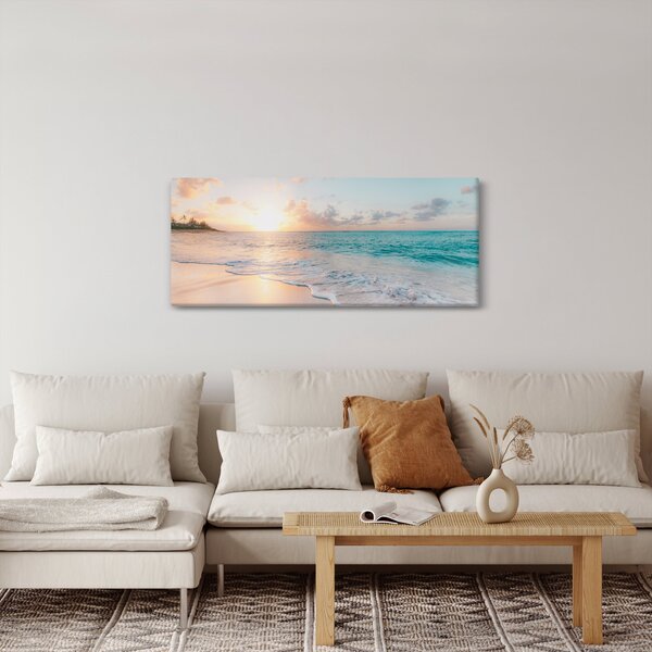 Slika - Sanjiva plaža (120x50 cm)