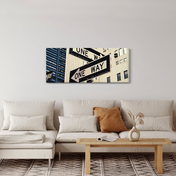 Slika - New York ONE WAY (120x50 cm)