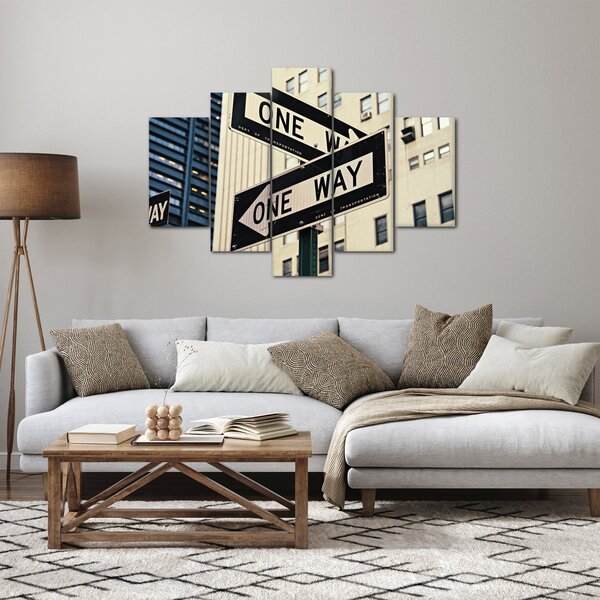 Slika - New York ONE WAY (150x105 cm)