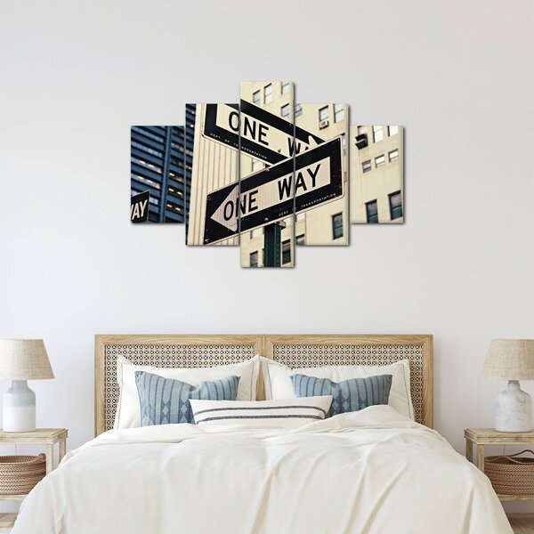 Slika - New York ONE WAY (150x105 cm)