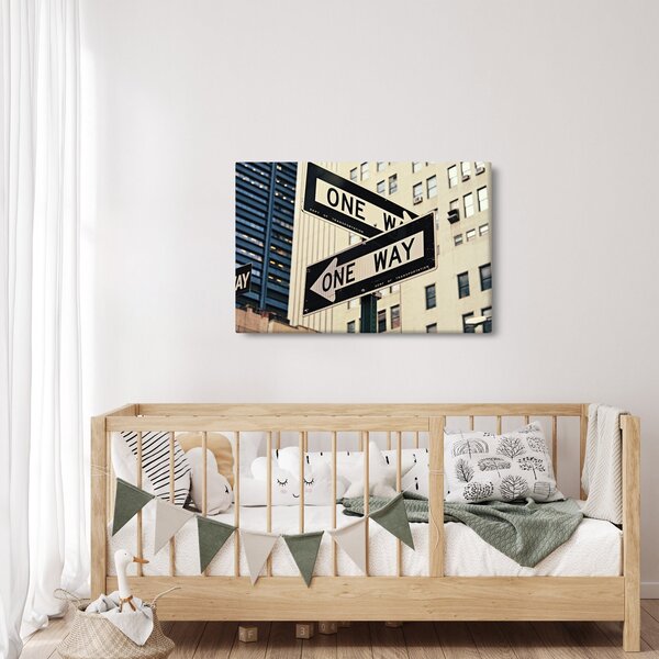 Slika - New York ONE WAY (90x60 cm)