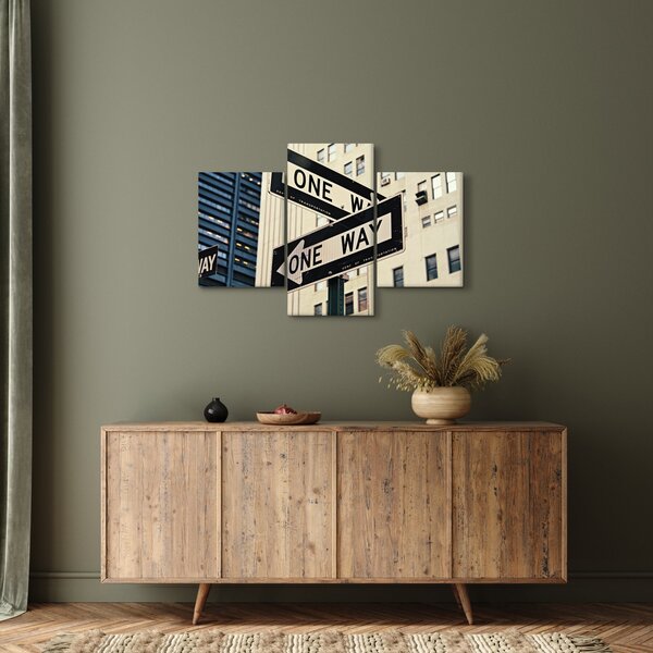 Slika - New York ONE WAY (90x60 cm)