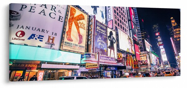 Slika - New York Theatre District (120x50 cm)