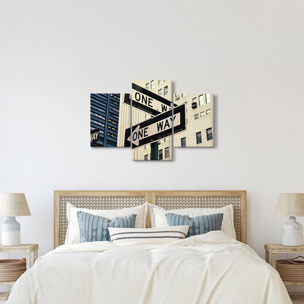Slika - New York ONE WAY (90x60 cm)