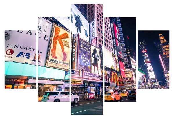 Slika - New York Theatre District (150x105 cm)
