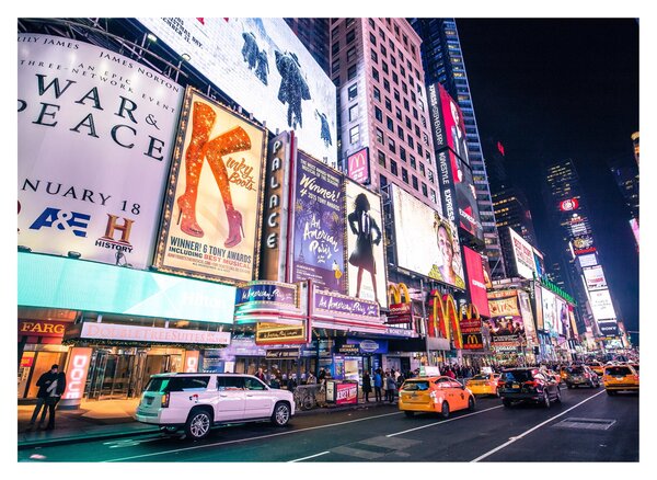 Slika - New York Theatre District (70x50 cm)