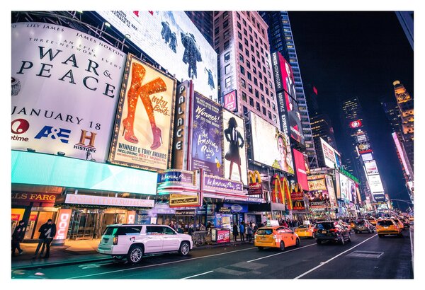 Slika - New York Theatre District (90x60 cm)
