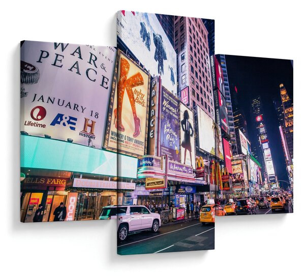 Slika - New York Theatre District (90x60 cm)