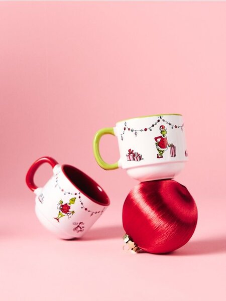 Sinsay - Set šalica s božićnim motivom 2 pack Grinch