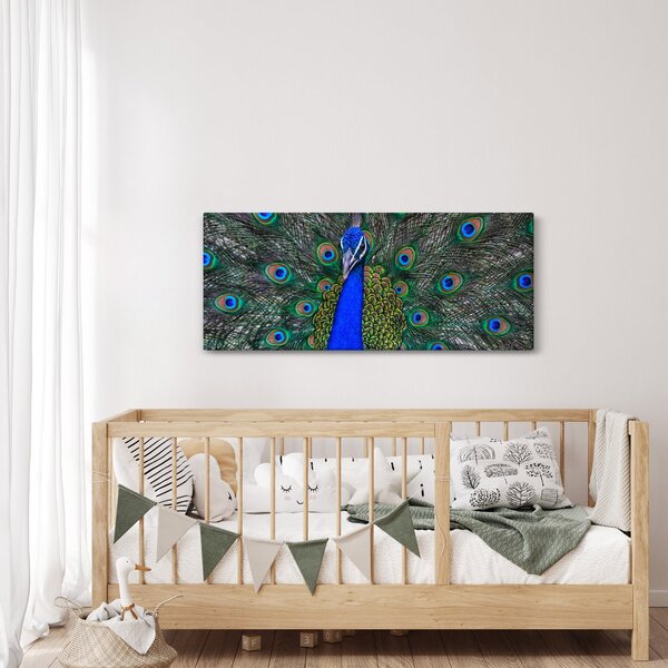 Slika - Paun (120x50 cm)
