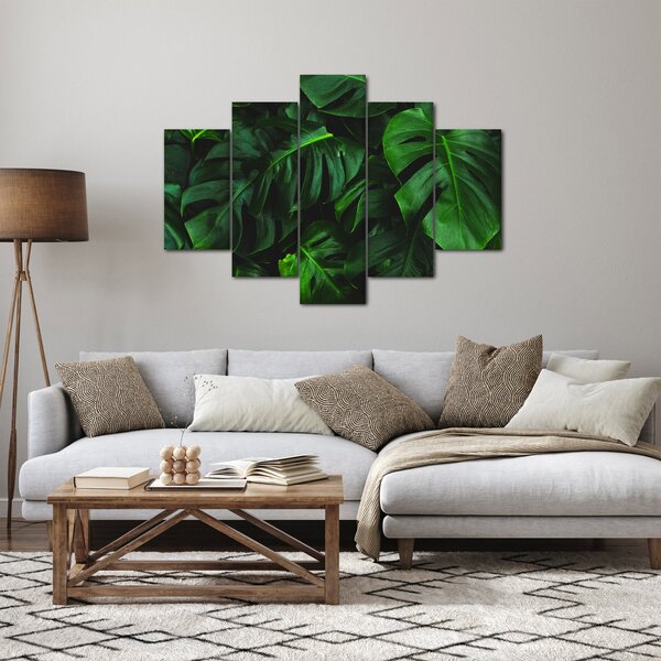 Slika lišća Monstery (150x105 cm)
