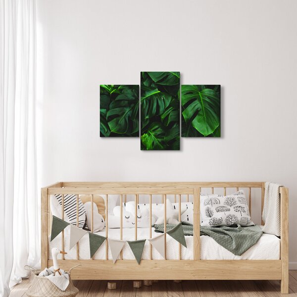 Slika lišća Monstery (90x60 cm)