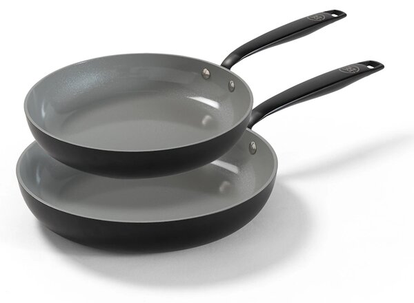 BE Living Set 2 tave Essential Black 24-28 cm