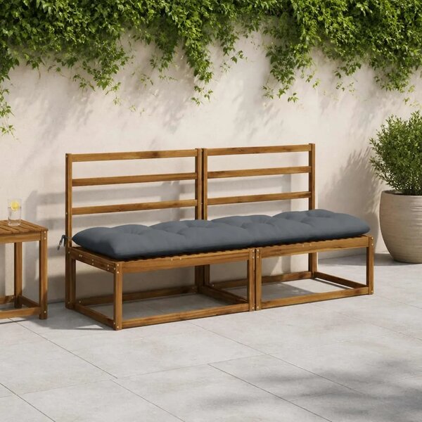 Jastučić za klupu VIANEN 100% poliester Plava 200 x 50 x 12 cm - Plava 200 x 50 x 12 cm