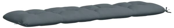 Jastučić za klupu VIANEN 100% poliester Plava 200 x 50 x 12 cm - Plava 200 x 50 x 12 cm