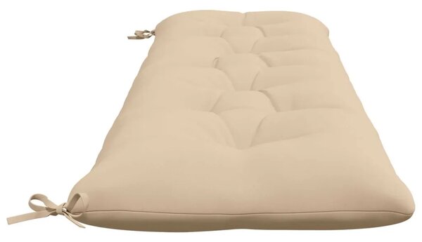 Jastučić za klupu VIANEN 100% poliester Krem 200 x 50 x 12 cm - Krem 200 x 50 x 12 cm
