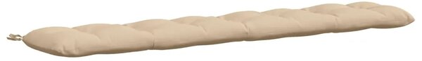 Jastučić za klupu VIANEN 100% poliester Krem 200 x 30 x 12 cm - Krem 200 x 30 x 12 cm