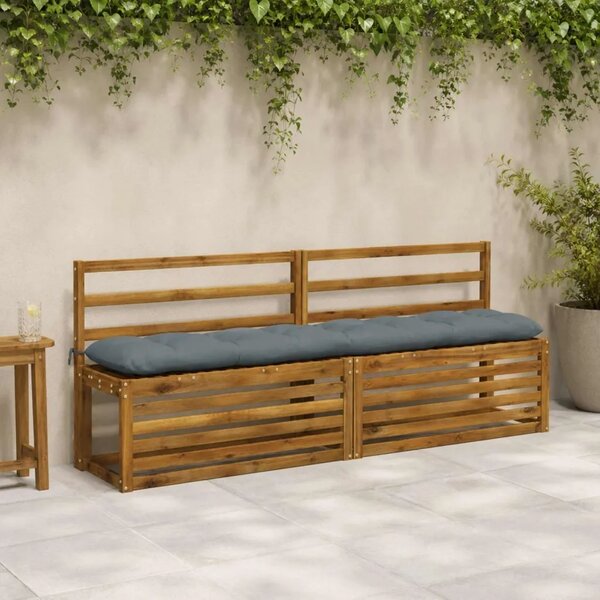 Jastučić za klupu VIANEN 100% poliester Plava 200 x 30 x 12 cm - Plava 200 x 30 x 12 cm