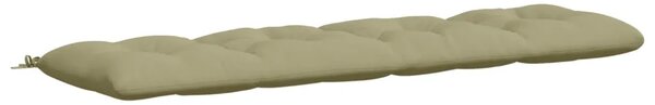 Jastučić za klupu VIANEN 100% poliester Svijetlo zelena - Svijetlo zelena 200 x 50 x 12 cm