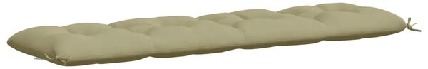 Jastučić za klupu VIANEN 100% poliester Svijetlo zelena - Svijetlo zelena 200 x 50 x 12 cm